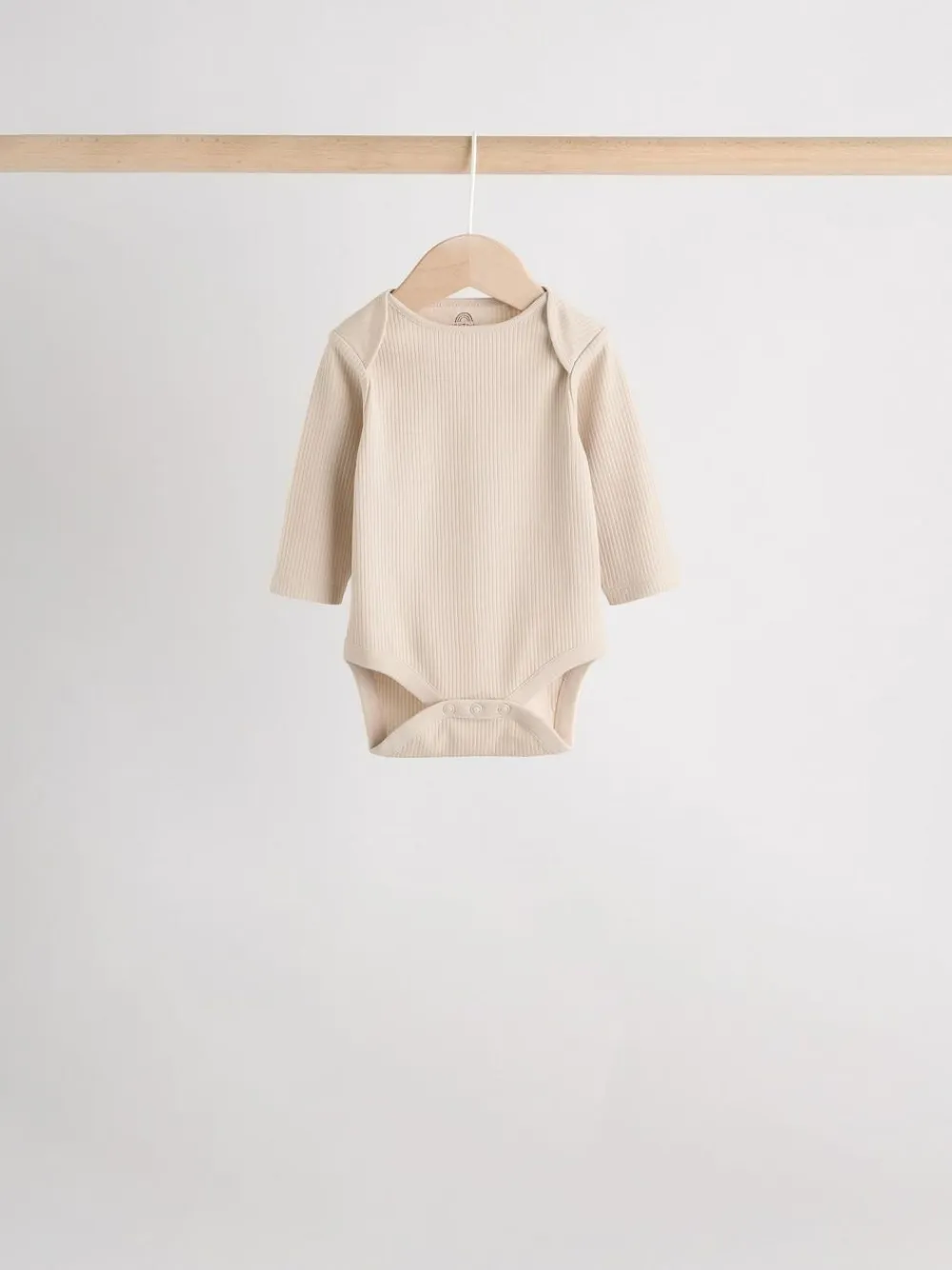 Next Cream Baby Long Sleeve Bodysuits 5 Pack^BOY Multipacks|Unisex
