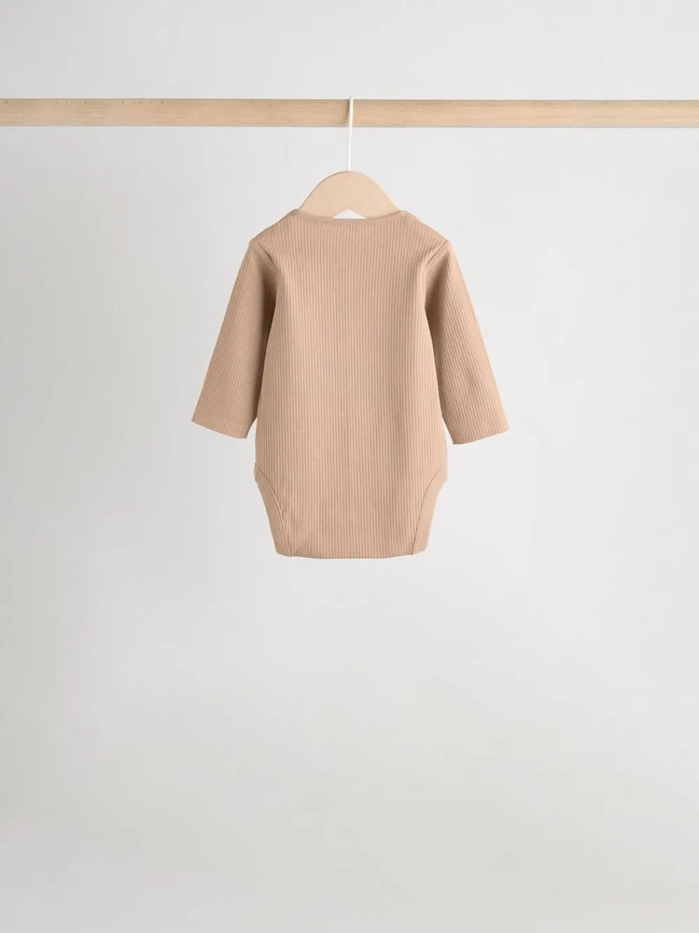 Next Cream Baby Long Sleeve Bodysuits 5 Pack^BOY Multipacks|Unisex