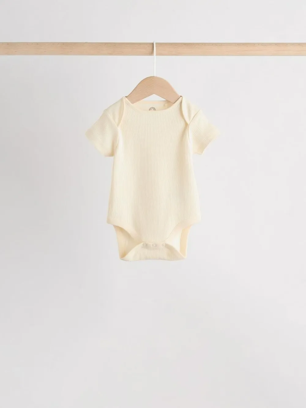Next Cream Baby Short Sleeve Bodysuits 5 Pack^BOY Unisex|Bodysuits & Vests