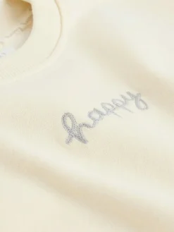 Clearance Next Cream Baby Sweater and Leggings Set 2 Piece (0mths-2yrs)