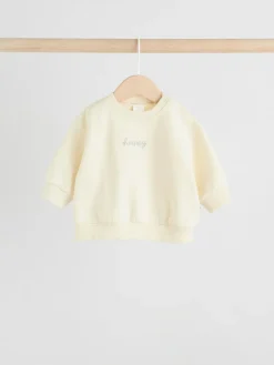 Clearance Next Cream Baby Sweater and Leggings Set 2 Piece (0mths-2yrs)