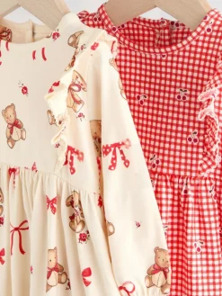 Next Baby Jersey Dresses 2 Pack (0mths-2yrs)^ Dresses