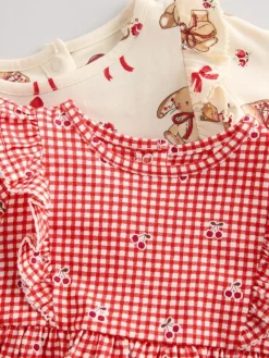 Next Baby Jersey Dresses 2 Pack (0mths-2yrs)^ Dresses