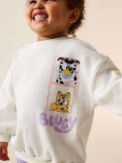 Next Cream Bluey Shorts Set (12mths-7yrs)^ Shorts|Shorts & Skirts