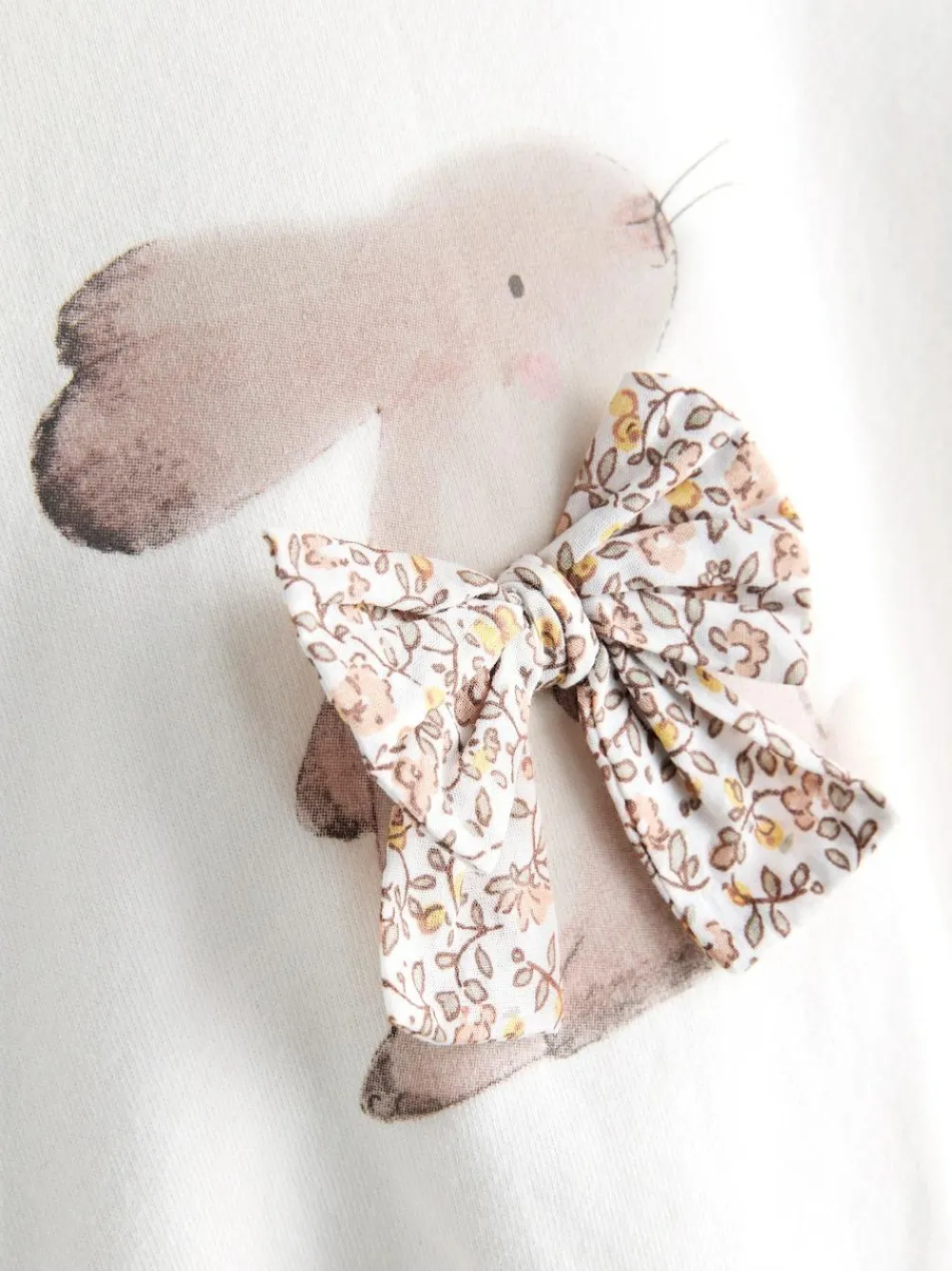 Next Cream Bunny Sweatshirt & Wide Leg Trousers Set (3mths-7yrs)^ Sets & Co-Ords|Sets & Co-Ords