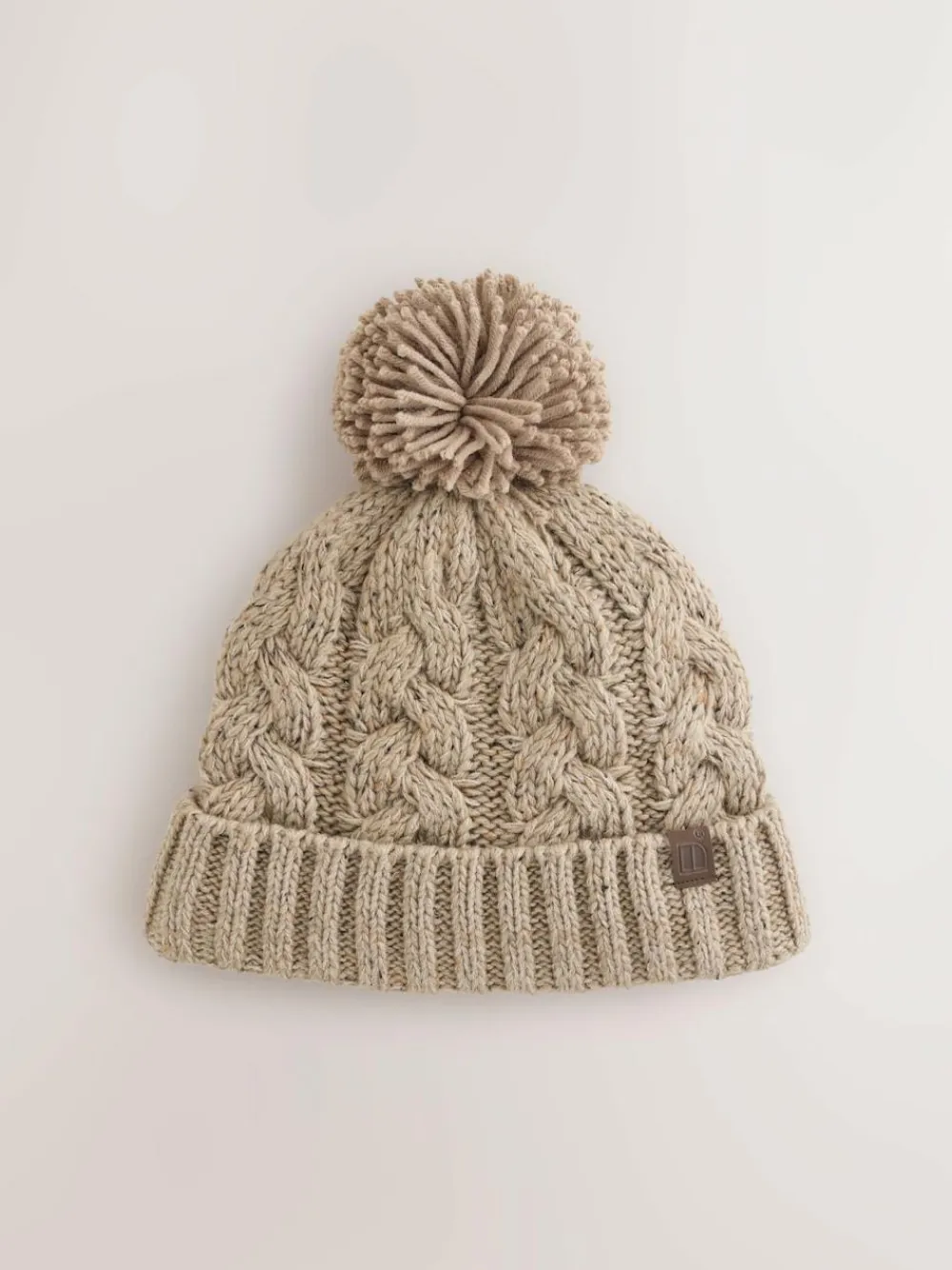 Next Cream Cable Knit Pom Hat (1-16yrs)^BOY Hats & Scratch Mitts|Hats