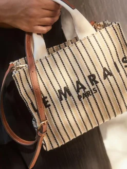 Next Cream Canvas Hand Held Bag^Women Bags