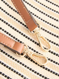 Next Cream Canvas Hand Held Bag^Women Bags