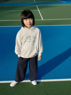 New Next Cream Ditsy Flower Hoodie (3-16yrs)