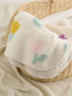 Next Baby Fleece Blanket^ Cushions & Throws|Nursery Bedding