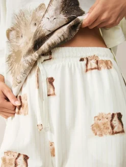 Sale Next Cream Guinea Pig Jersey Short Sleeve Pyjamas