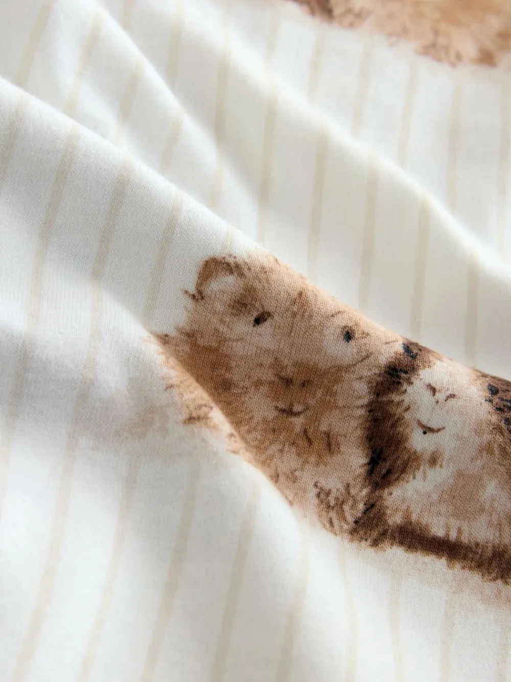 Sale Next Cream Guinea Pig Jersey Short Sleeve Pyjamas