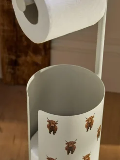 Discount Next Cream Hamish the Highland Cow Toilet Roll Holder