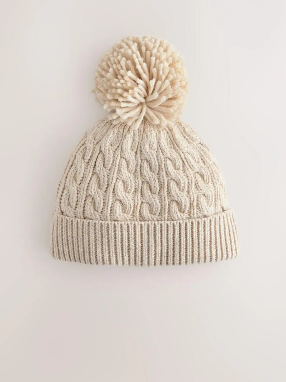 Next Knitted Cable Pom Beanie^BOY Unisex|Hats & Scratch Mitts