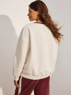 Next Cream Maternity Graphic Sweatshirt
