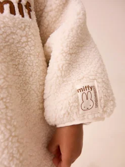 Next Cream Miffy Half Popper Fleece (3mths-7yrs)^ Jackets & Coats|Snowsuits & Coats
