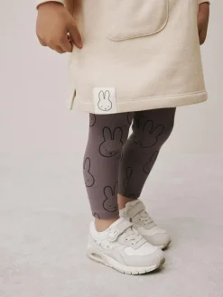 Outlet Next Cream Miffy Sweat Dress & Leggings Set (3mths-7yrs)