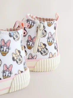 Sale Next Cream Minnie Mouse High Top Trainers