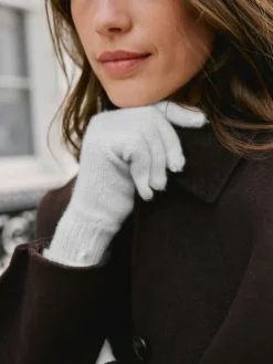 Clearance Next N. Premium 100% Cashmere Gloves Cream