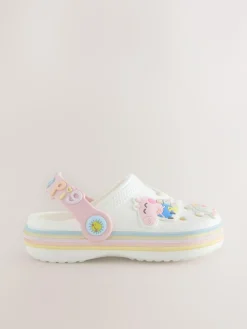 Next Cream Peppa Pig Character Clogs^ Boots