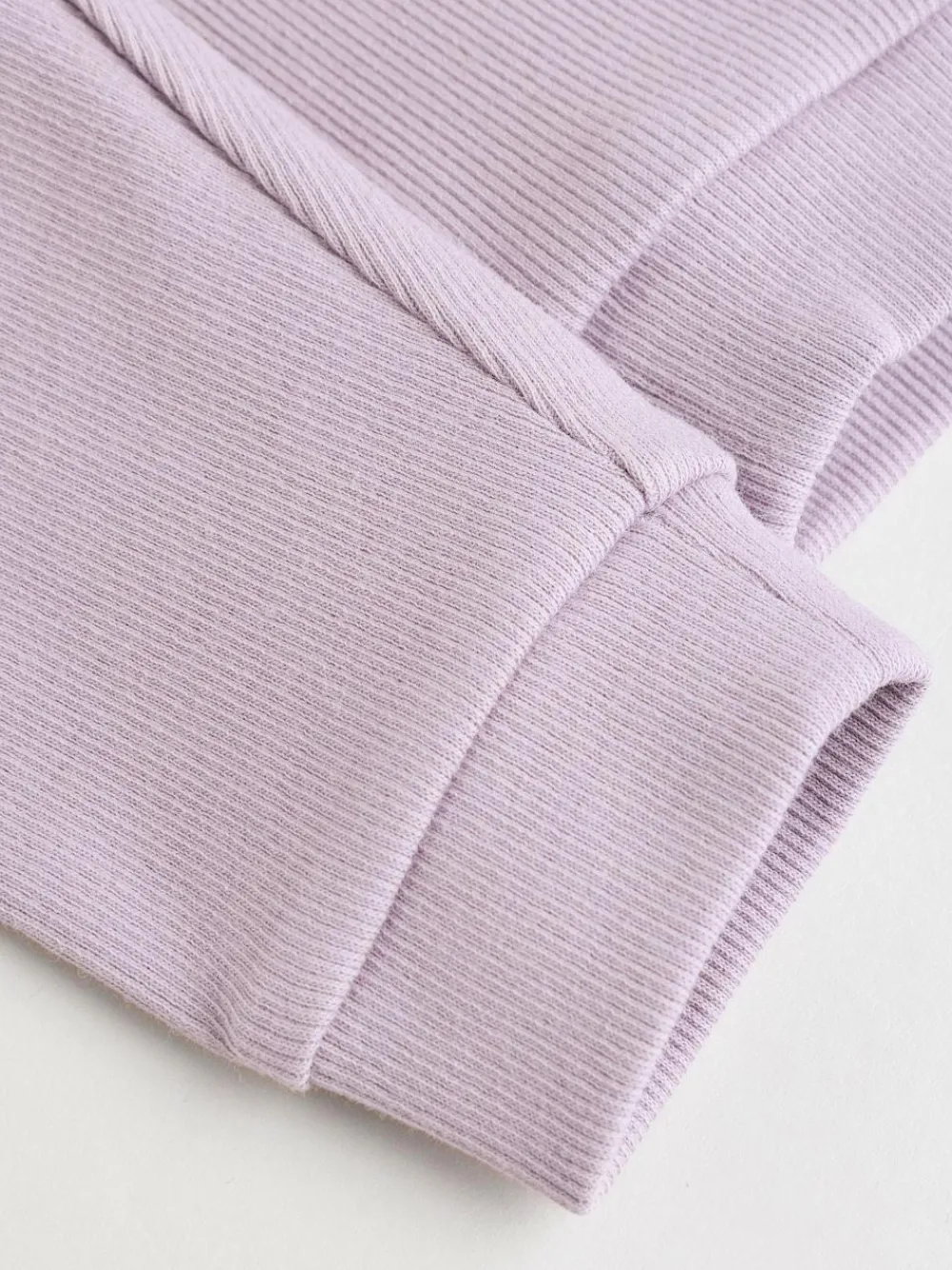 Outlet Next Baby Fleece Tops and Leggings Set 2 Piece (0mths-2yrs) Cream/Purple Tulip