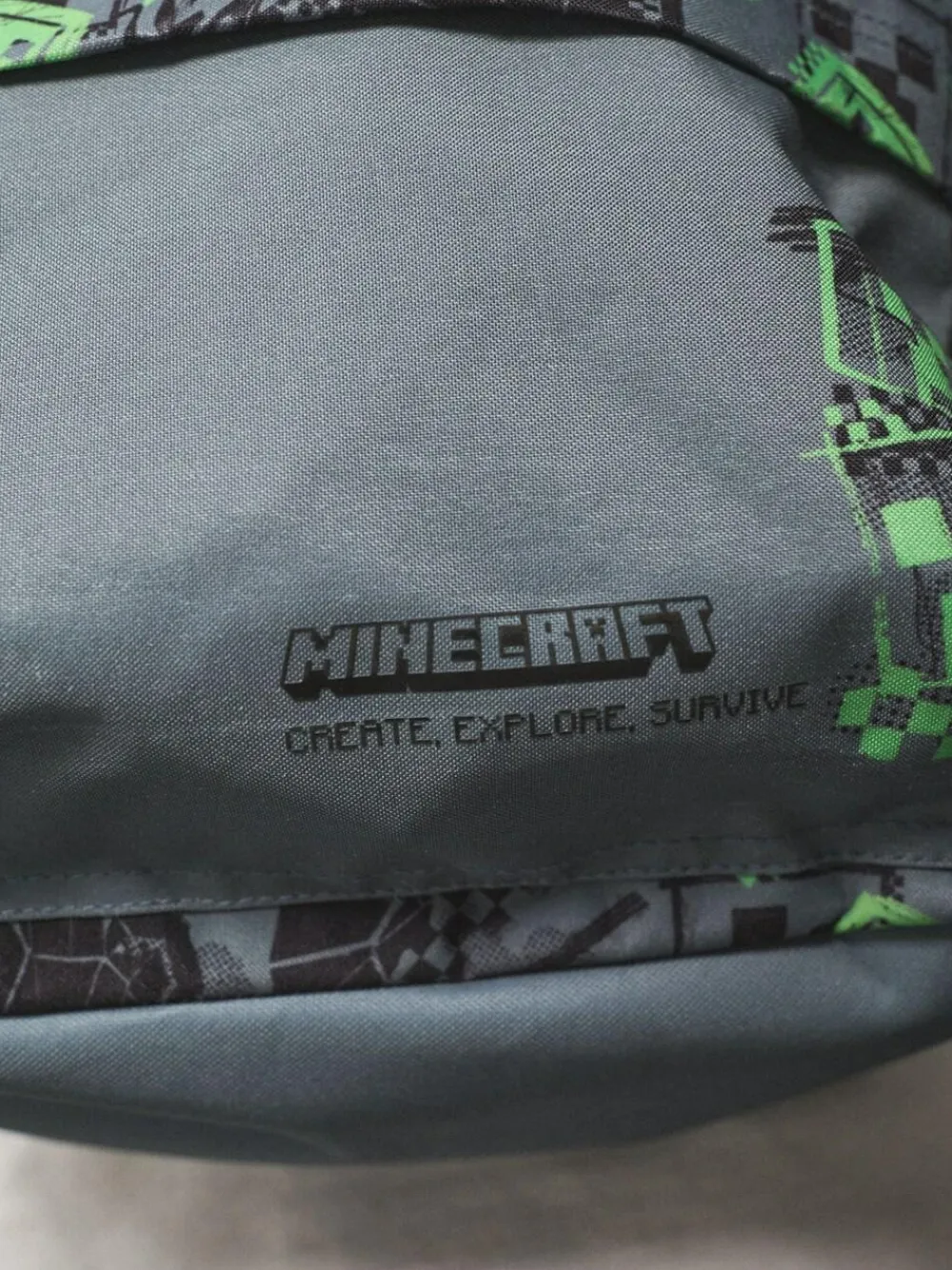 Sale Next Creeper Print Minecraft Backpack
