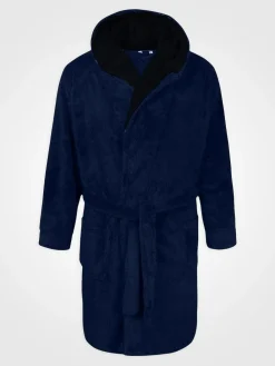 D555 Newquay 1 Supersoft Dressing Gown With Hood^ Bathrobe