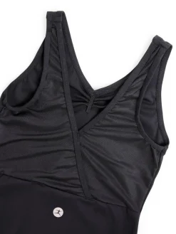 Danskin Allegro Black Leotard^ Bodysuits & Vests