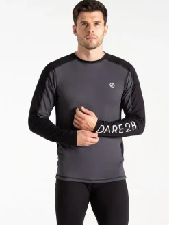 Dare 2b Mens Exchange IV Thermal Baselayer Black Set^ Thermals