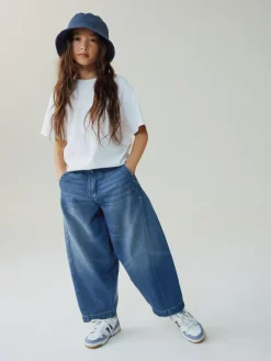 Next Dark Blue Barrel Jeans (3-16yrs)^ Jeans