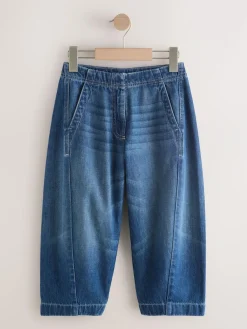 Next Dark Blue Barrel Jeans (3-16yrs)^ Jeans