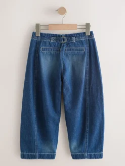 Next Dark Blue Barrel Jeans (3-16yrs)^ Jeans