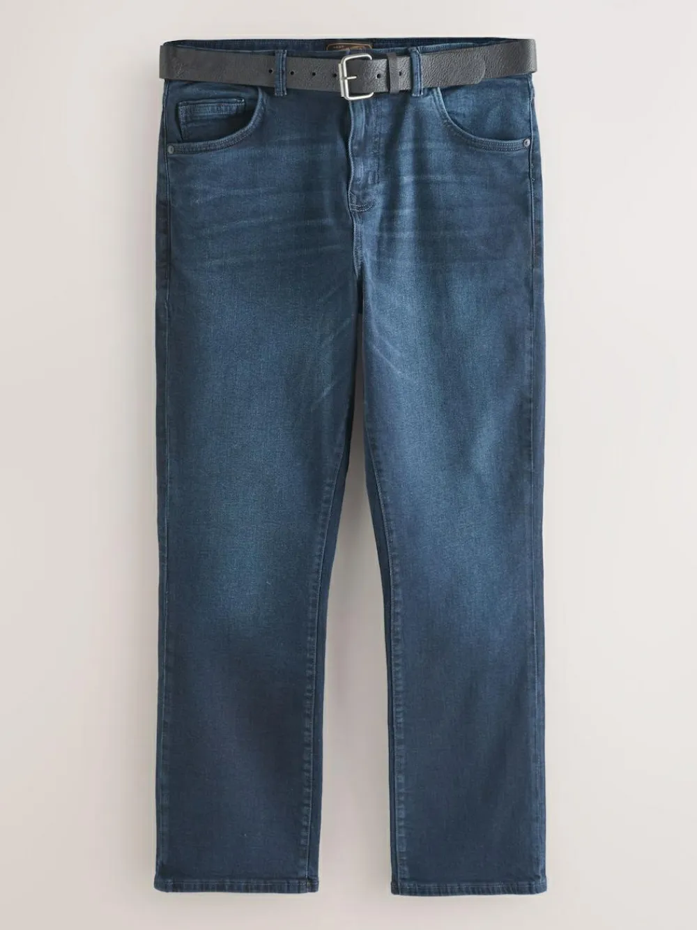 Clearance Next Bootcut Belted Authentic Jeans Dark Blue