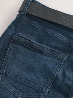 Clearance Next Bootcut Belted Authentic Jeans Dark Blue