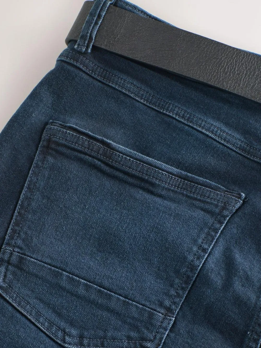 Clearance Next Bootcut Belted Authentic Jeans Dark Blue