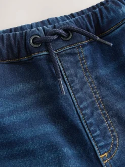 Sale Next Comfort Stretch Wide Cargo Jeans (3mths-7yrs) Dark Blue