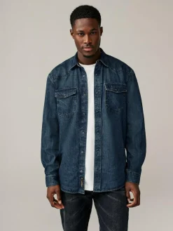 Next Denim Western 100% Cotton Long Sleeve Shirt^ Shirts