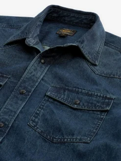 Next Denim Western 100% Cotton Long Sleeve Shirt^ Shirts