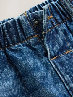 Next Dark Blue Denim Wide Leg Jeans (3mths-7yrs)^BOY Jeans & Joggers|Jeans