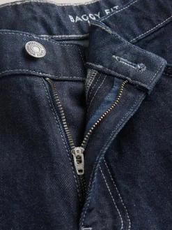 Best Next EDIT Baggy Fit Jeans Dark Blue