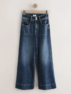 Next High Rise Stretch Wide Leg Jeans^Women Jeans|Jeans
