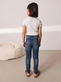 Outlet Next Long Length Stretch Jeggings (3-16yrs) Dark Blue