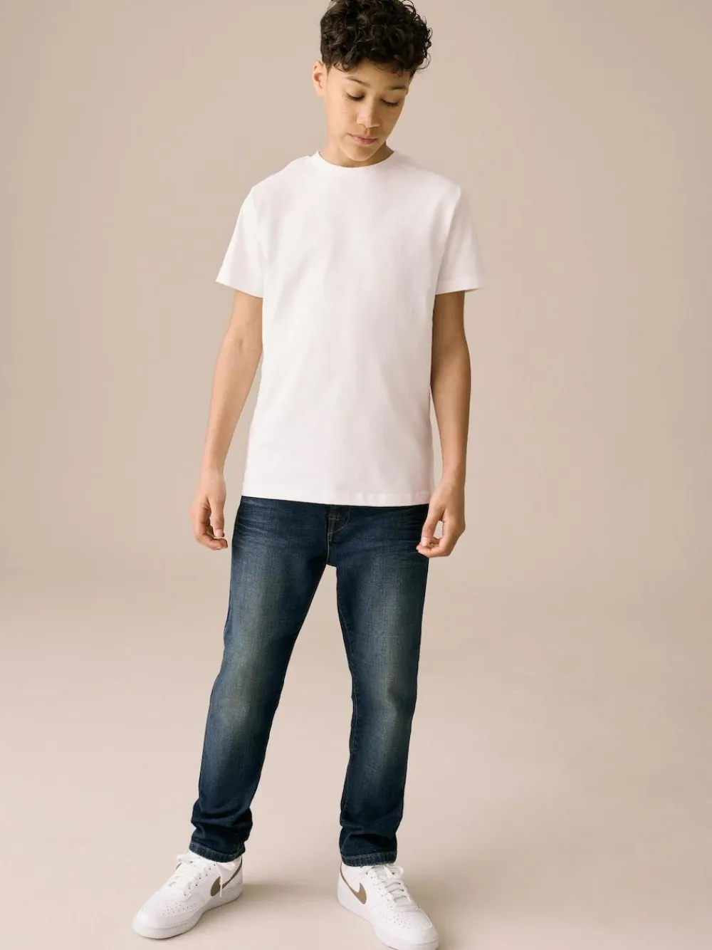 Next Regular Fit Authentic Denim Jeans (3-16yrs)^BOY Jeans|Jeans