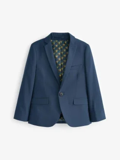 Next Dark Blue Skinny Fit Suit Jacket (12mths-16yrs)^BOY Suits & Vest