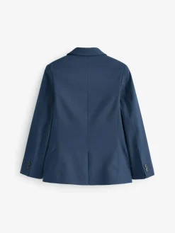 Next Dark Blue Skinny Fit Suit Jacket (12mths-16yrs)^BOY Suits & Vest