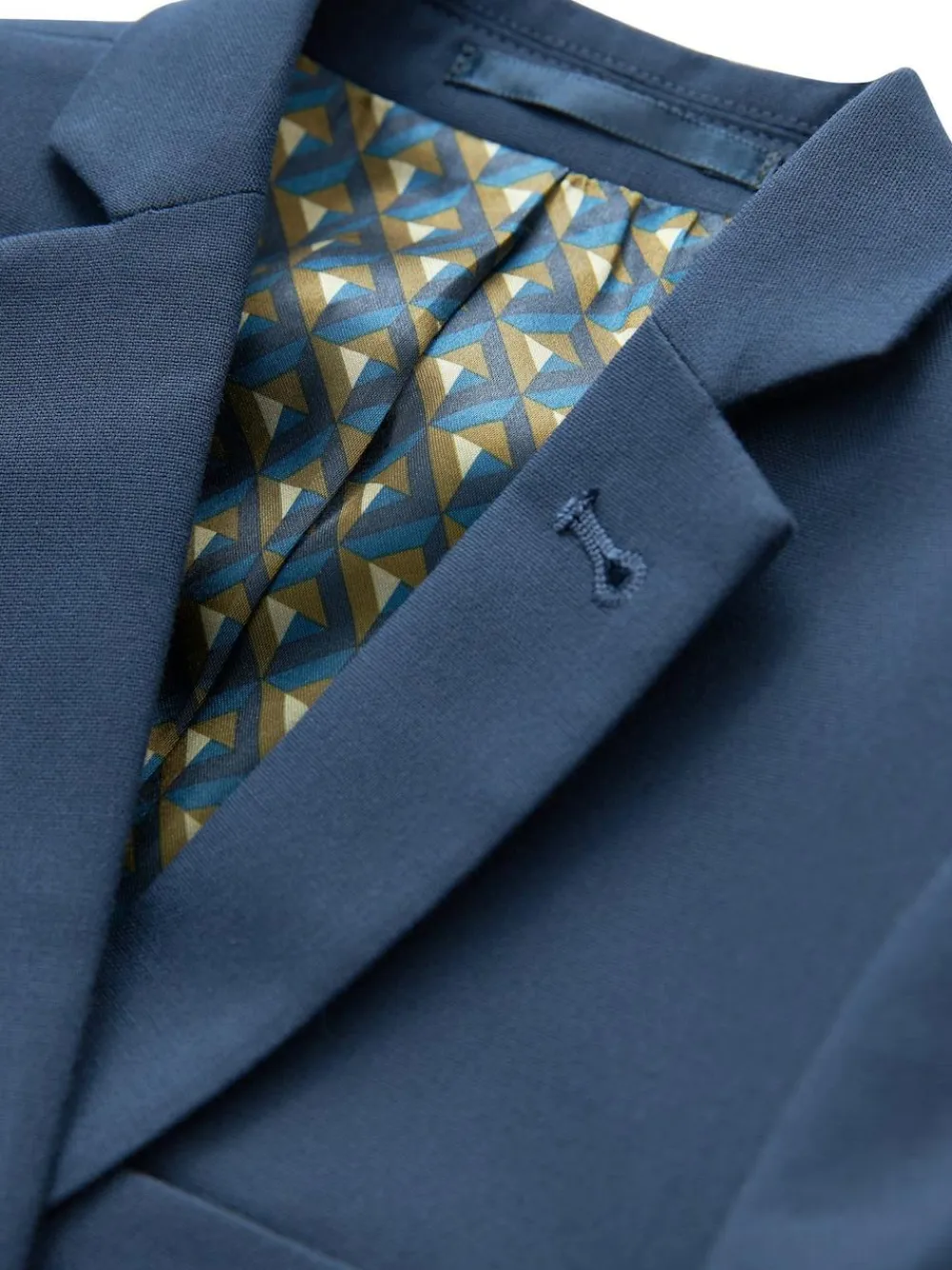 Next Dark Blue Skinny Fit Suit Jacket (12mths-16yrs)^BOY Suits & Vest