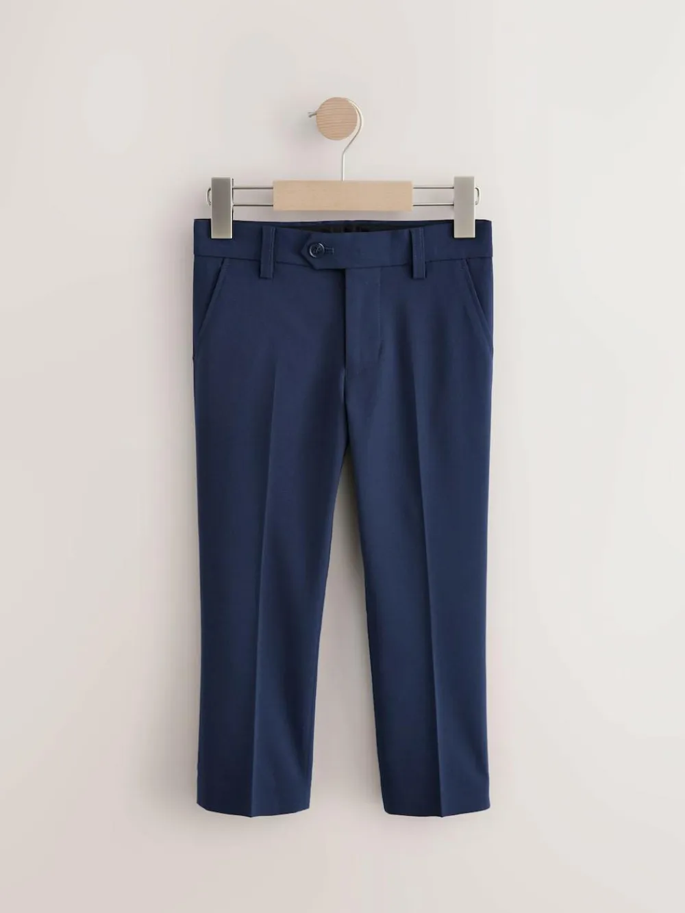 Outlet Next Dark Blue Tailored Fit Suit Trousers (12mths-16yrs)