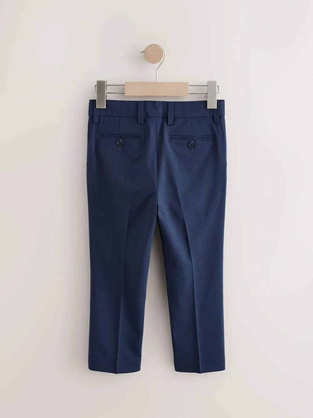 Outlet Next Dark Blue Tailored Fit Suit Trousers (12mths-16yrs)