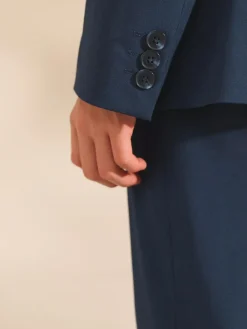 Next Dark Blue Tailored Fit Suit Jacket (12mths-16yrs)^BOY Suits & Vest|Occasionwear