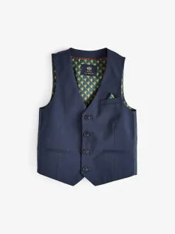 Outlet Next Dark Blue Waistcoat (12mths-16yrs)